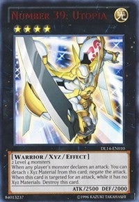 Number 39: Utopia (Red) [Duelist League Promo] [DL14-EN010] | Enigma On Main