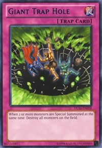 Giant Trap Hole (Blue) [Duelist League Promo] [DL16-EN017] | Enigma On Main