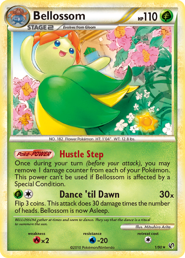 Bellossom (1/90) [HeartGold & SoulSilver: Undaunted] | Enigma On Main