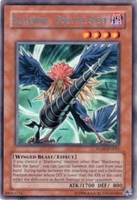 Blackwing - Bora the Spear (Silver) [Duelist League Promo] [DL09-EN011] | Enigma On Main