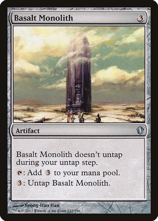 Basalt Monolith [Commander 2013] | Enigma On Main