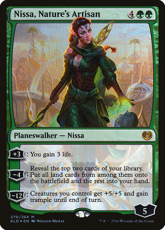 Nissa, Nature's Artisan [Kaladesh] | Enigma On Main