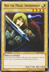 Neo the Magic Swordsman [Starter Deck: Yugi Reloaded] [YSYR-EN005] | Enigma On Main