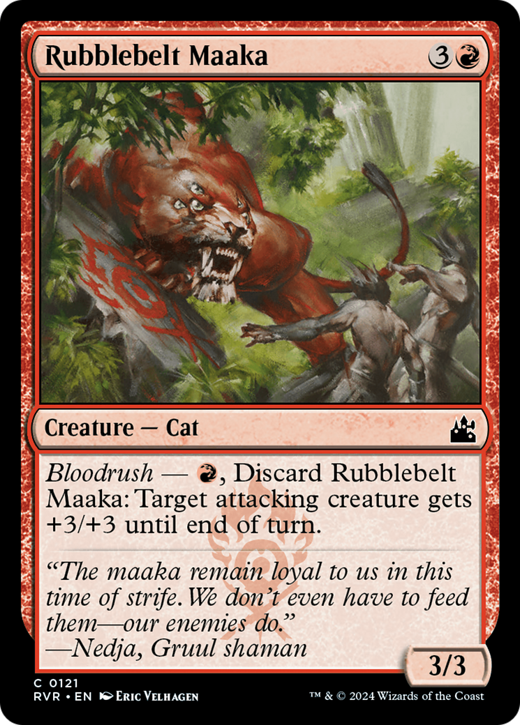 Rubblebelt Maaka [Ravnica Remastered] | Enigma On Main