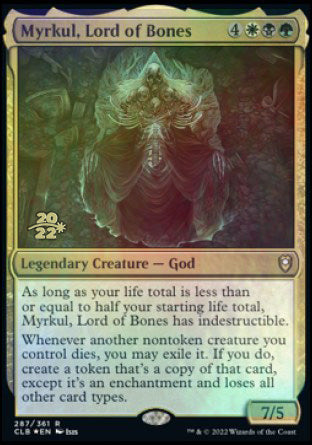 Myrkul, Lord of Bones [Commander Legends: Battle for Baldur's Gate Prerelease Promos] | Enigma On Main