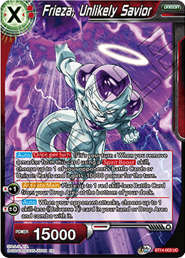 Frieza, Unlikely Savior (BT14-003) [Cross Spirits] | Enigma On Main