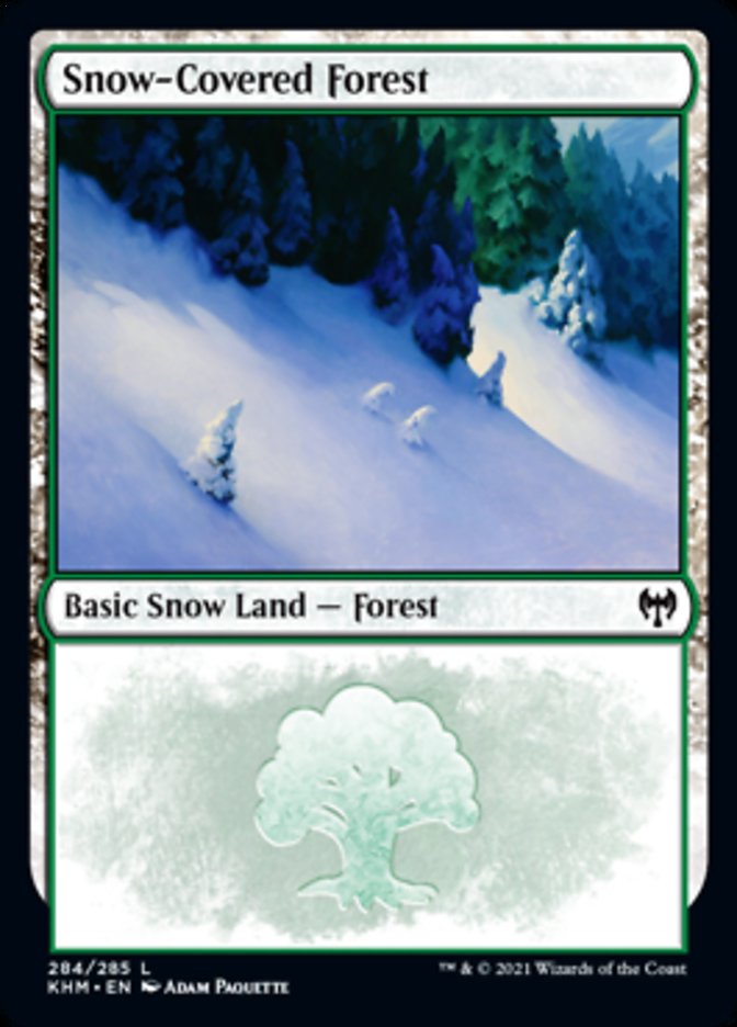 Snow-Covered Forest (284) [Kaldheim] | Enigma On Main