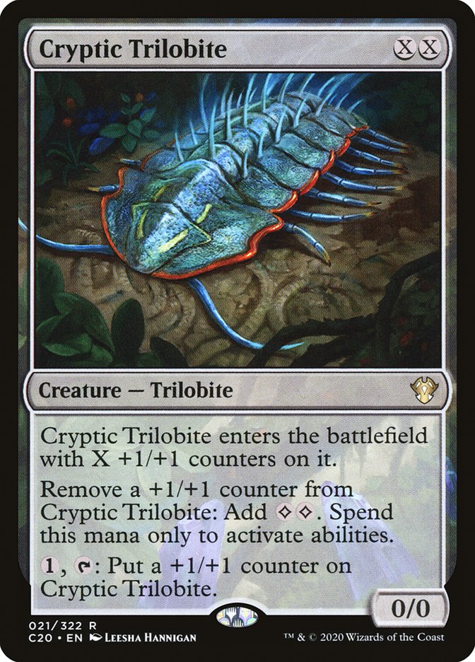 Cryptic Trilobite [Commander 2020] | Enigma On Main