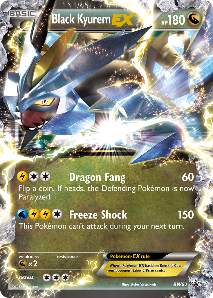 Black Kyurem EX (BW62) [Black & White: Black Star Promos] | Enigma On Main