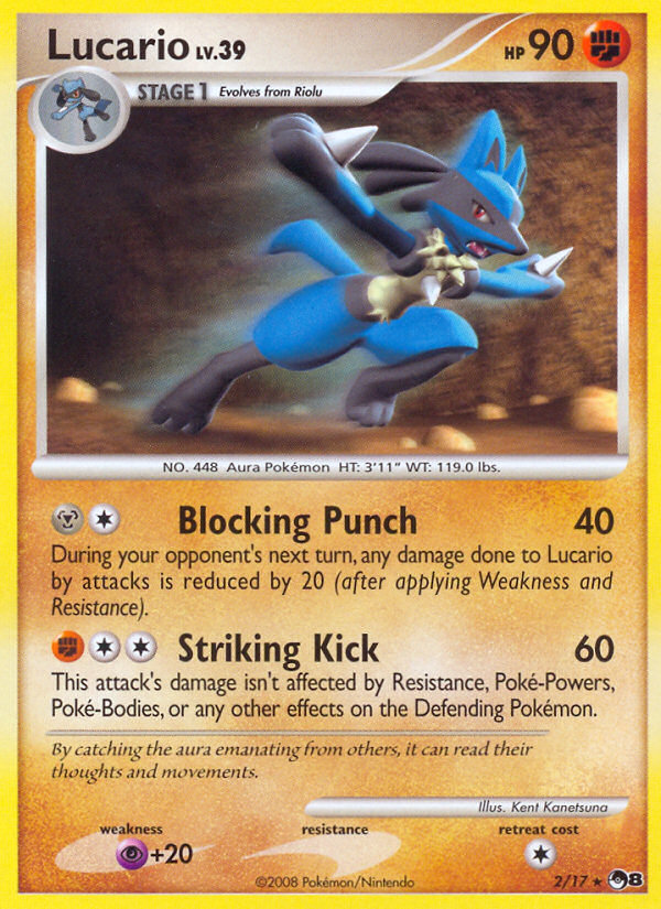 Lucario (2/17) [POP Series 8] | Enigma On Main