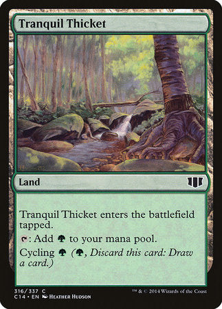 Tranquil Thicket [Commander 2014] | Enigma On Main