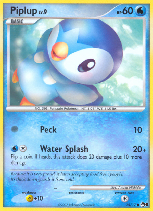 Piplup (15/17) [POP Series 6] | Enigma On Main