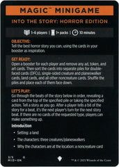 Into the Story: Horror Edition (Magic Minigame) [Innistrad: Midnight Hunt Minigame] | Enigma On Main