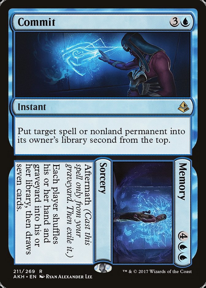 Commit // Memory [Amonkhet] | Enigma On Main