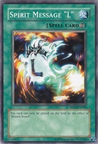 Spirit Message "L" [Retro Pack 2] [RP02-EN049] | Enigma On Main