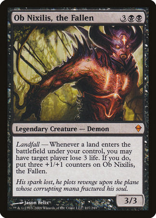 Ob Nixilis, the Fallen [Zendikar] | Enigma On Main