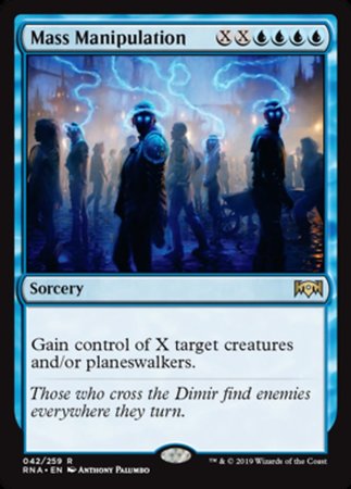 Mass Manipulation [Ravnica Allegiance] | Enigma On Main