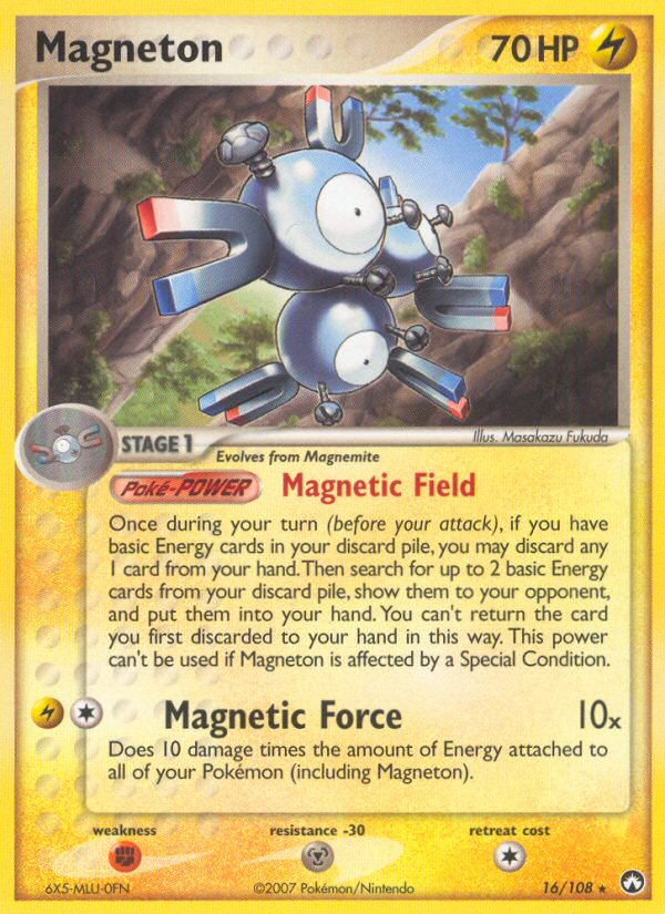 Magneton (16/108) [EX: Power Keepers] | Enigma On Main