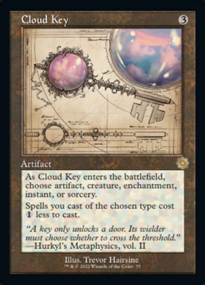 Cloud Key (Retro Schematic) [The Brothers' War Retro Artifacts] | Enigma On Main