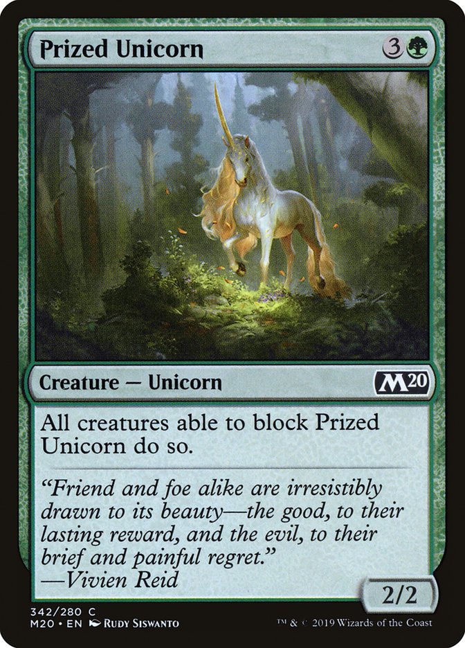 Prized Unicorn [Core Set 2020] | Enigma On Main