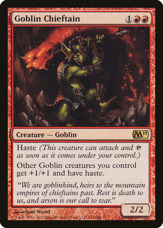 Goblin Chieftain [Magic 2011] | Enigma On Main