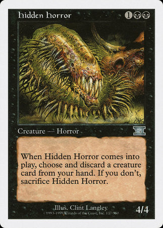 Hidden Horror [Classic Sixth Edition] | Enigma On Main