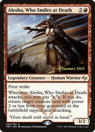 Alesha, Who Smiles at Death [Fate Reforged Promos] | Enigma On Main