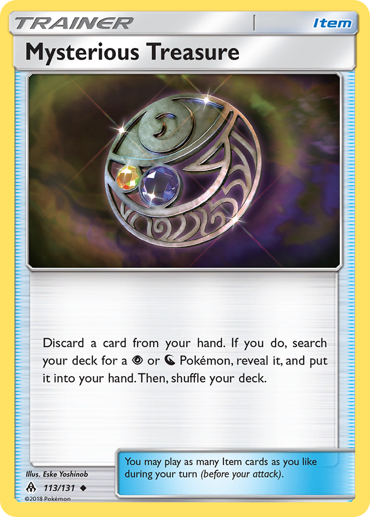 Mysterious Treasure (113/131) [Sun & Moon: Forbidden Light] | Enigma On Main