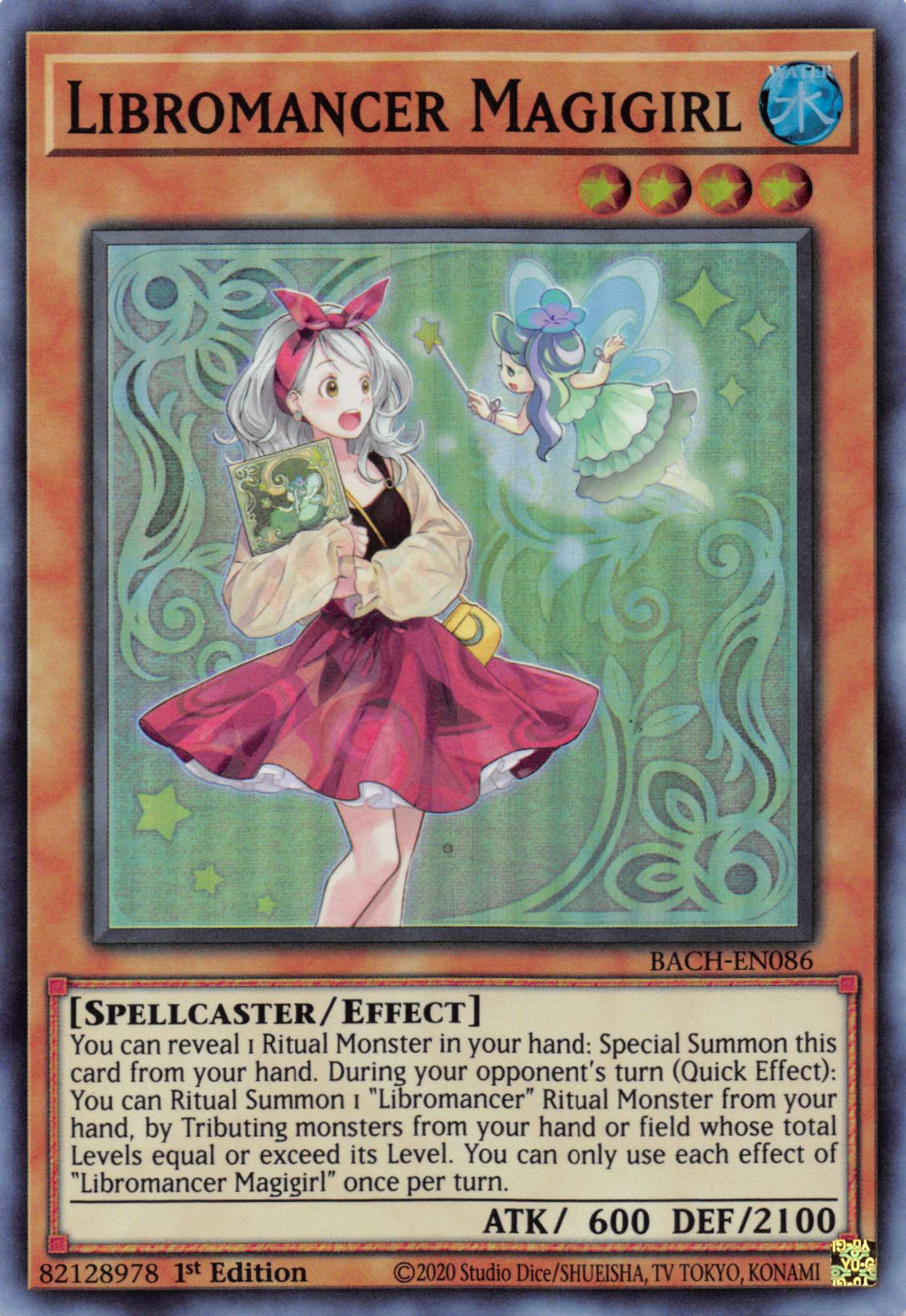 Libromancer Magigirl [BACH-EN086] Super Rare | Enigma On Main