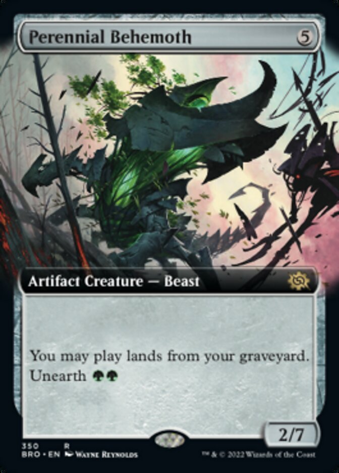 Perennial Behemoth (Extended Art) [The Brothers' War] | Enigma On Main