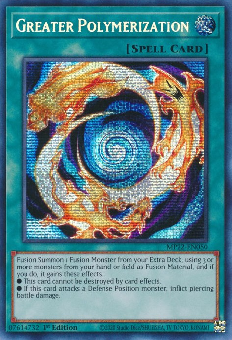 Greater Polymerization [MP22-EN050] Prismatic Secret Rare | Enigma On Main