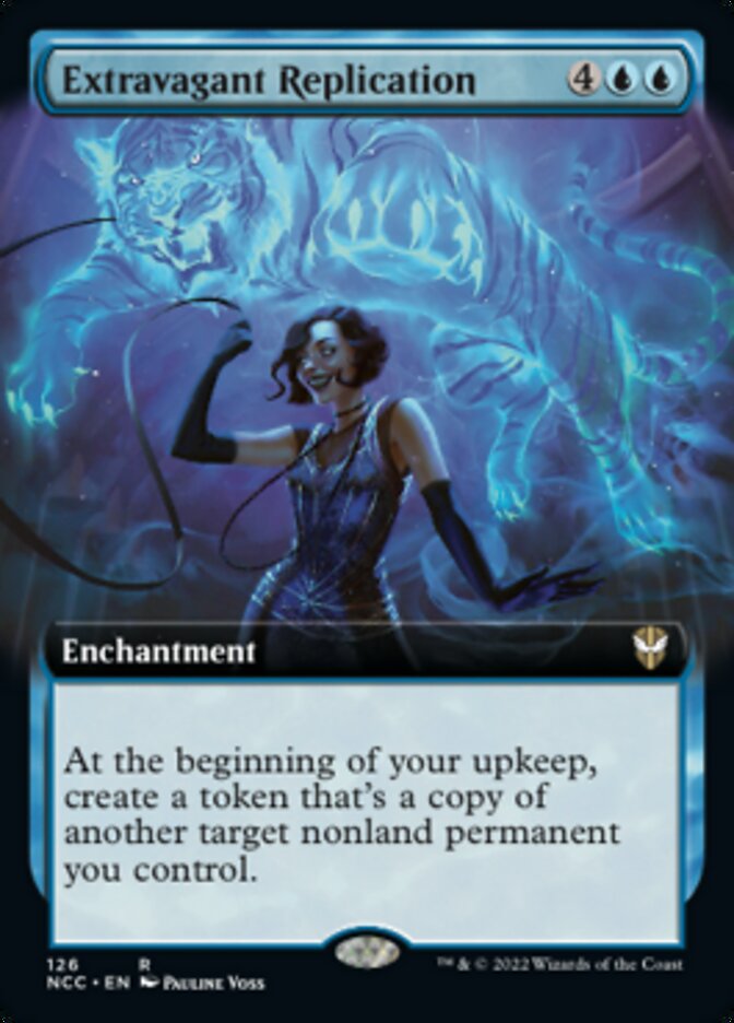 Extravagant Replication (Extended Art) [Streets of New Capenna Commander] | Enigma On Main