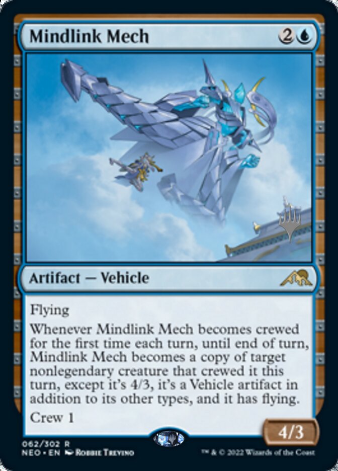 Mindlink Mech (Promo Pack) [Kamigawa: Neon Dynasty Promos] | Enigma On Main