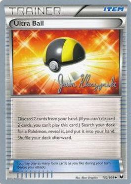 Ultra Ball (102/108) (Darkrai Deck - Jason Klaczynski) [World Championships 2013] | Enigma On Main