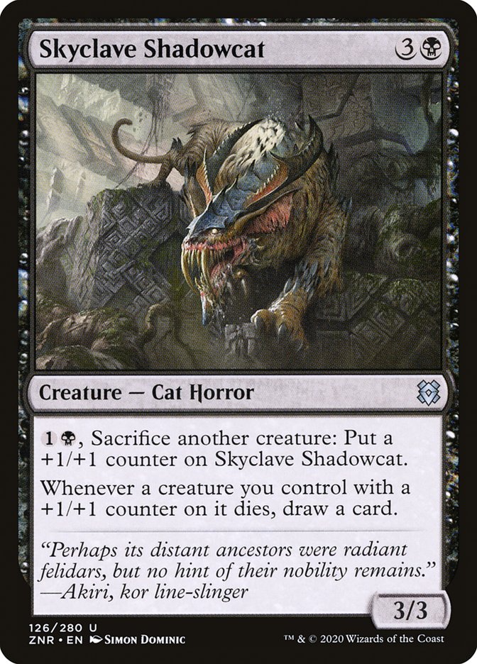Skyclave Shadowcat [Zendikar Rising] | Enigma On Main