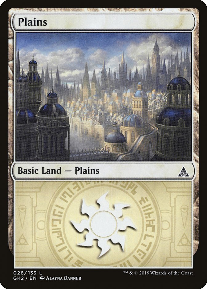 Plains (26) [Ravnica Allegiance Guild Kit] | Enigma On Main