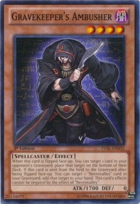 Gravekeeper's Ambusher [Legacy of the Valiant] [LVAL-EN032] | Enigma On Main