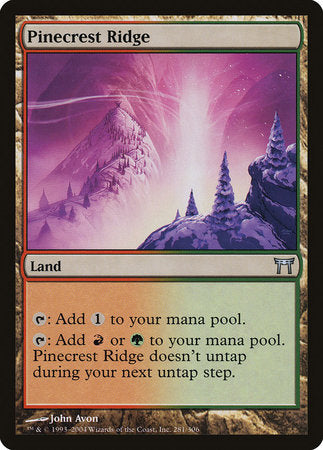 Pinecrest Ridge [Champions of Kamigawa] | Enigma On Main