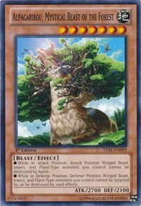 Alpacaribou, Mystical Beast of the Forest [Legacy of the Valiant] [LVAL-EN095] | Enigma On Main