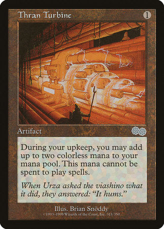 Thran Turbine [Urza's Saga] | Enigma On Main