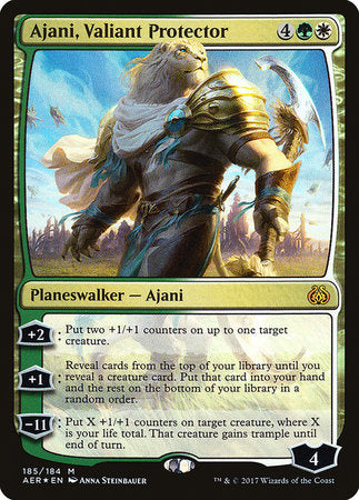 Ajani, Valiant Protector [Aether Revolt] | Enigma On Main