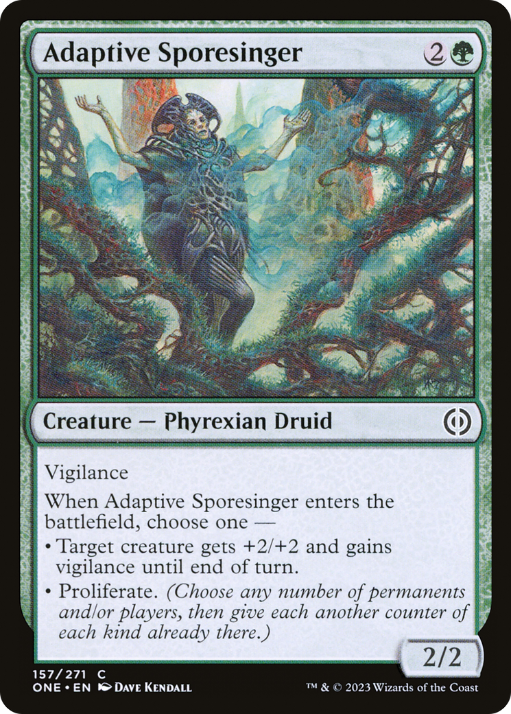 Adaptive Sporesinger [Phyrexia: All Will Be One] | Enigma On Main