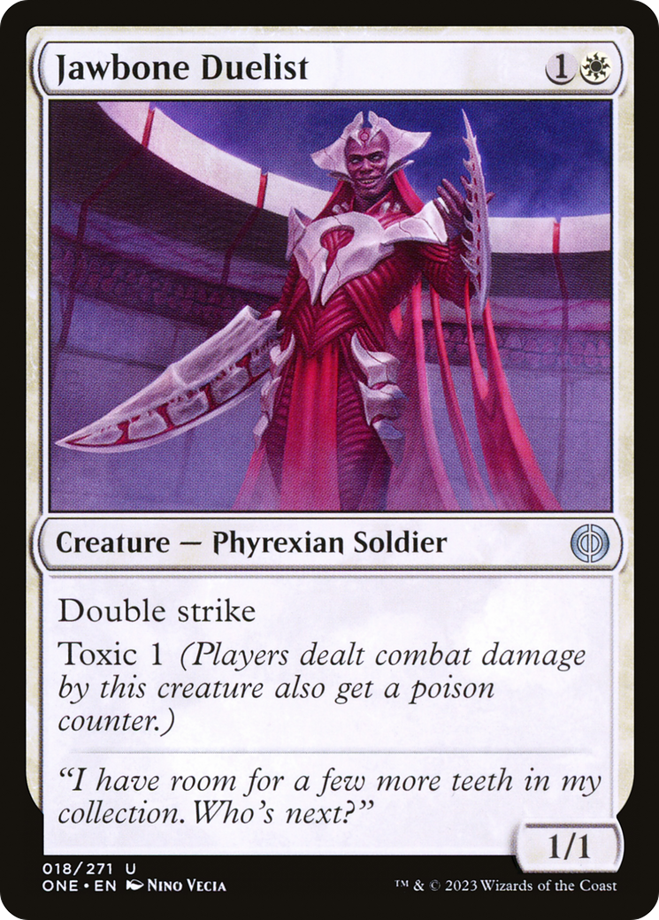 Jawbone Duelist [Phyrexia: All Will Be One] | Enigma On Main