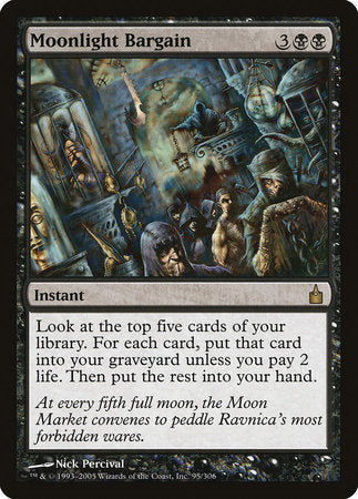 Moonlight Bargain [Ravnica: City of Guilds] | Enigma On Main