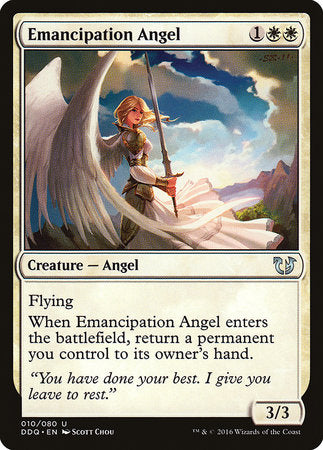 Emancipation Angel [Duel Decks: Blessed vs. Cursed] | Enigma On Main