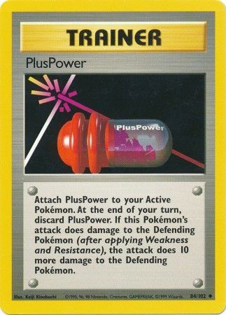 PlusPower (84/102) [Base Set Unlimited] | Enigma On Main