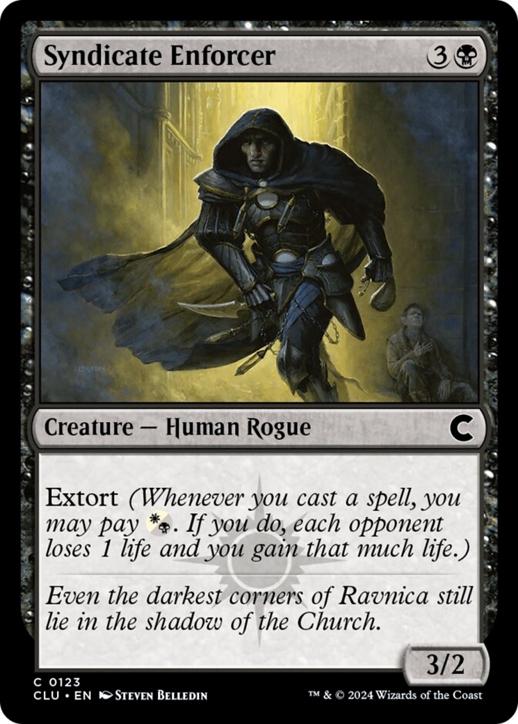 Syndicate Enforcer [Ravnica: Clue Edition] | Enigma On Main