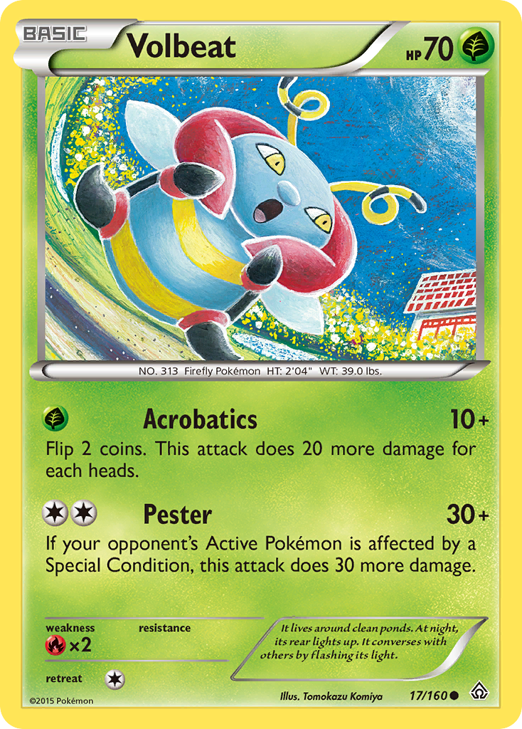 Volbeat (17/160) [XY: Primal Clash] | Enigma On Main