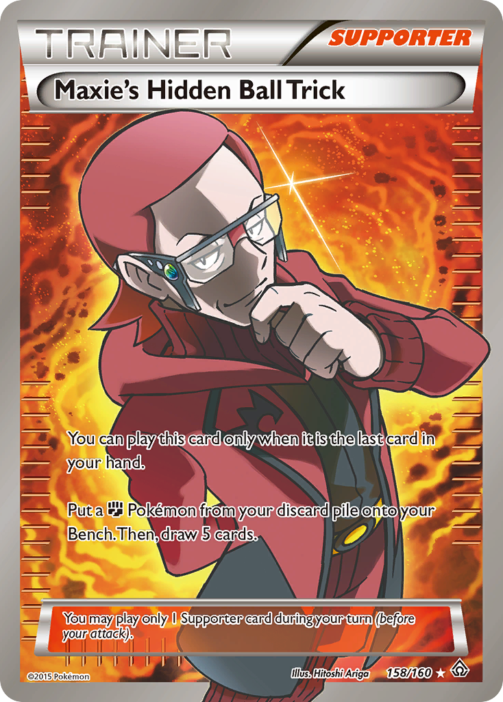 Maxie's Hidden Ball Trick (158/160) [XY: Primal Clash] | Enigma On Main
