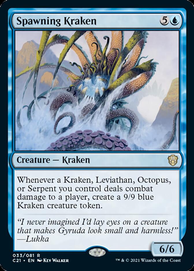 Spawning Kraken [Commander 2021] | Enigma On Main